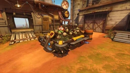 Junkertown (Junkrat and Roadhog's treasure trolley)