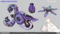 Mermaid Skin Weapons Concept Art by Daryl Tan