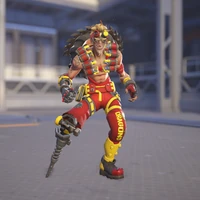 Junkrat Skin OW2Dragons