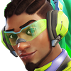 Lâmpada Icon OVERWATCH Lucio