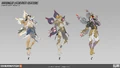 Harbinger Skin Concept Art Ideations by Yiming Liu