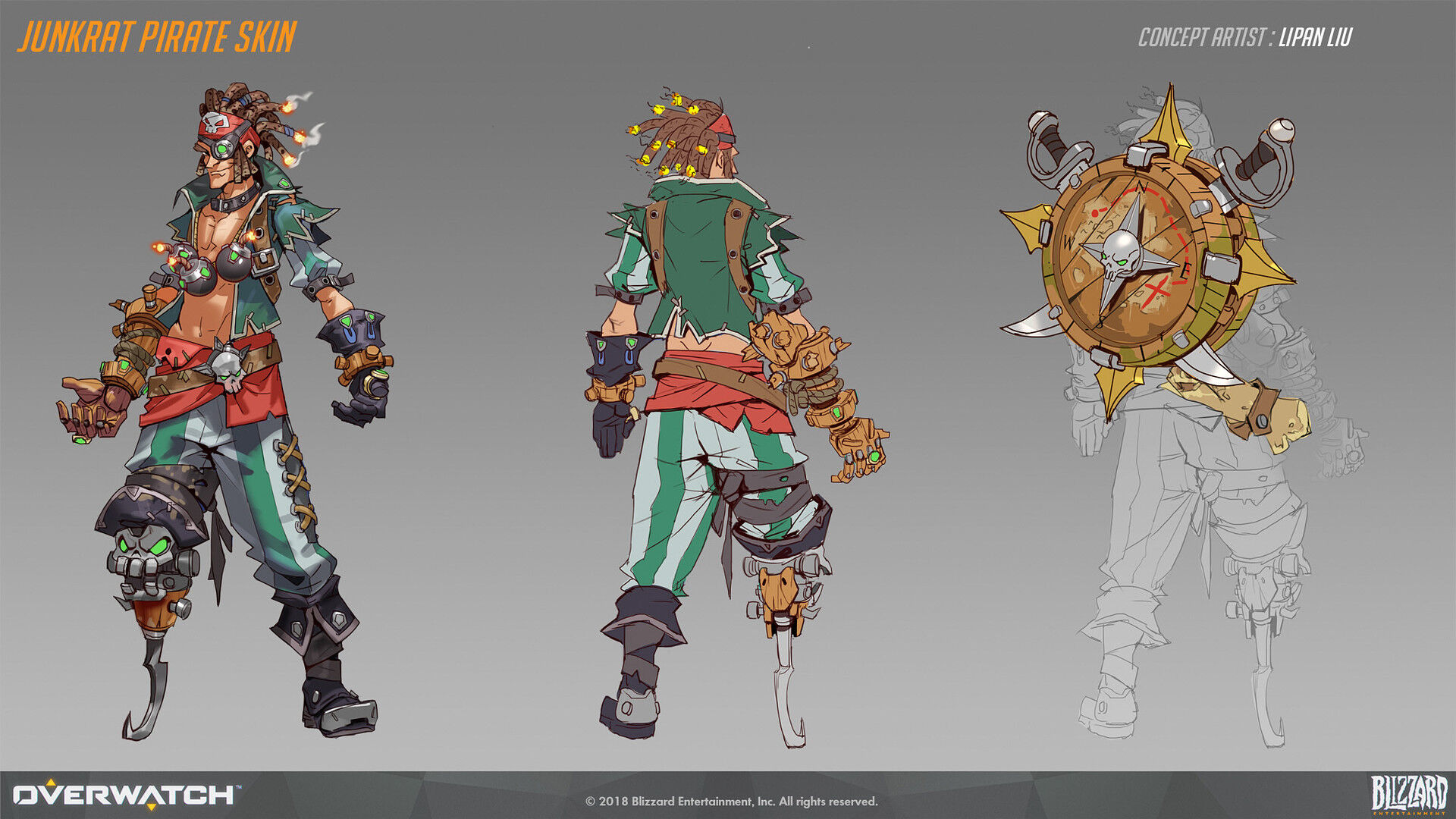 Junkrat Overwatch Wiki Junkrat got a fun new highlght intro in the overwatch year of the rat all of junkrat's skins in heroes of the storm! junkrat overwatch wiki