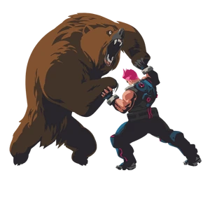 Spray Zarya Bear