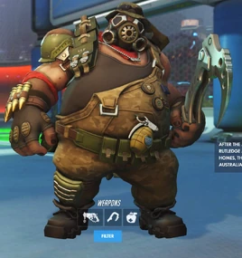 Roadhog Skin Militia