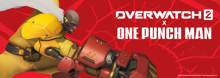 One-Punch Man x Overwatch 2 banner
