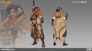 Ana Sniper skin concept art