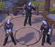 A trio of omnic ninjas