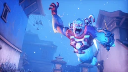 Yeti (Winston) in the seasonal event, Yeti Hunt.