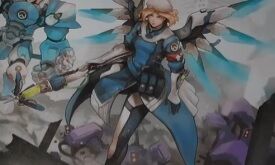 Overwatch Wiki - Mercy Overwatch, HD Png Download - vhv