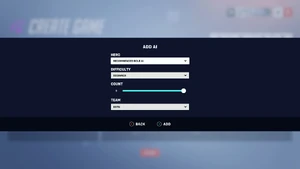 Add AI menu