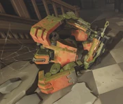 Destroyed B73 on Eichenwalde