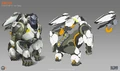 Overwatch 2 Skin Concept Art by Ben Zhang