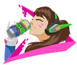 D.Va Spray "Enjoy"