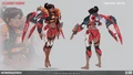 Lifeguard Skin Concept Art by Daryl Tan