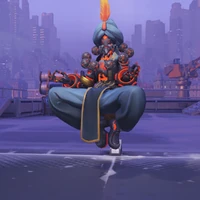 Zenyatta Skin Ifrit