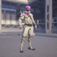 Genji Skin OW2Gladiators Away