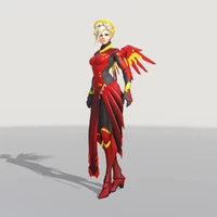 Mercy Skin Dragons