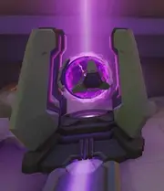 A small relay used to power energy barriers.