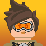 Tracer Player Icon "Tracer Minifig"