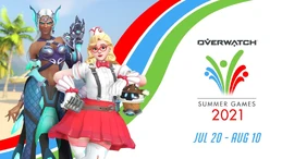 The Summer Games 2021 announcement poster