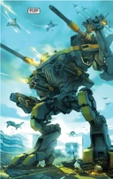 A human-piloted Titan.