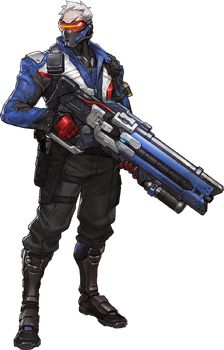 Soldier 76 Overwatch Wiki Fandom - rapid launch blaster roblox wikia fandom powered by wikia