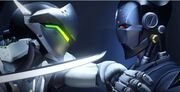 Genji confronts Maximilian
