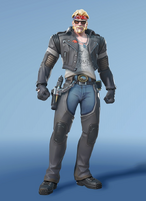 Overwatch Skin Spotlight - Soldier : 76 ( Jack Morrison ) Origins Edition  Skin 