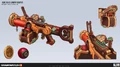 Hong Hai Er Skin Weapon Concept Art by Emily Siu