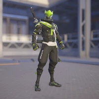 Genji Skin OW2Outlaws