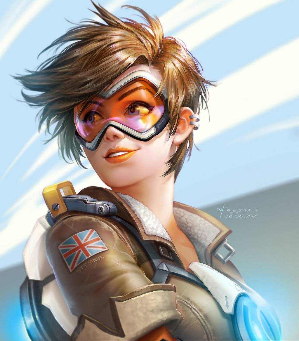 Tracer Overwatch (best Tracer Overwatch and ) on Chat HD phone