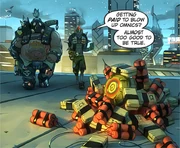 Roadhog trong Going Legit.