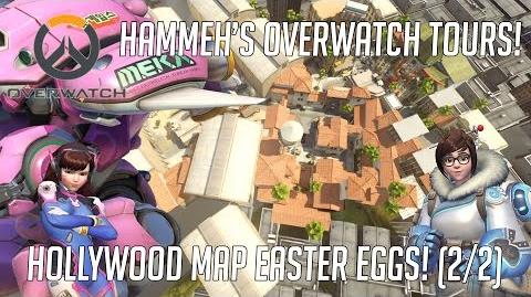 Overwatch - Hollywood Map Easter Eggs 2! Extended