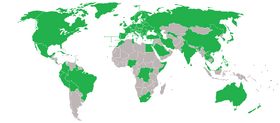 Countries in TVC