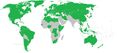 OVSC All countries map