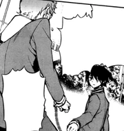 Yūichirō y Kimizuki hablando