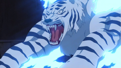 Byakomaru (forma de Tigre - Anime)