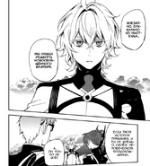 Наруми говорит о том, что Мика необычный вампир