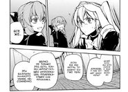 Мицуба и Синоа разговаривают