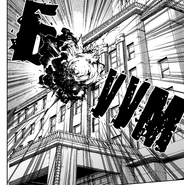 Взрыв от атаки Ёити