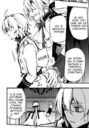 Ферид шлёпает Мику по заднице