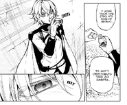 Мика пьет кровь отряда