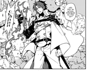 Кроули перехватывает атаку Ёити