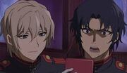 Shinya with Guren