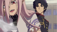 Noin Teta stabbed again by Guren Ichinose