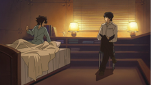 A memory, he had never wet the bed, from nightmares of a vampire