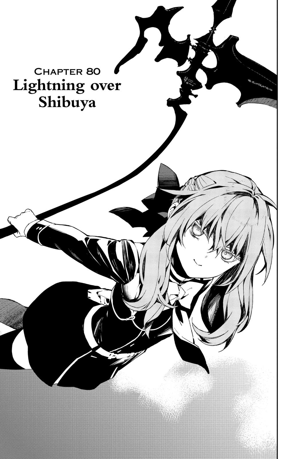 Lightning over Shibuya | Owari no Seraph Wiki | Fandom