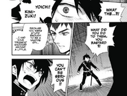 Yu is furious at Kureto