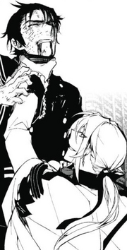 Ferid has Guren by the neck