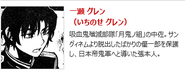 Guren's description on JUMP SQ's official website